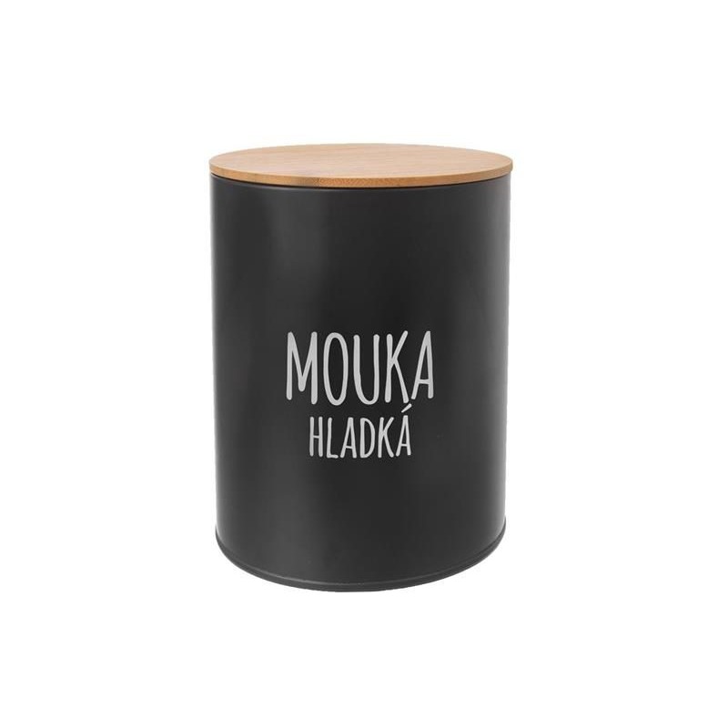 Dóza ORION Black Hladká Múka 13cm
