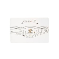 Prestieranie ORION 43x28cm Nekonečná láska - mačka