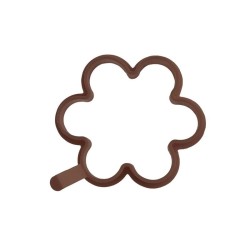 Forma na pečenie lievancov/volských ôk ORION Kvet 11cm Brown