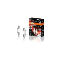 Autožiarovka LED 12V C5W OSRAM studená biela 2ks