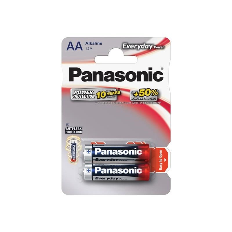 Batéria AA (R6) alkalická PANASONIC Everyday Power LR6 2BP
