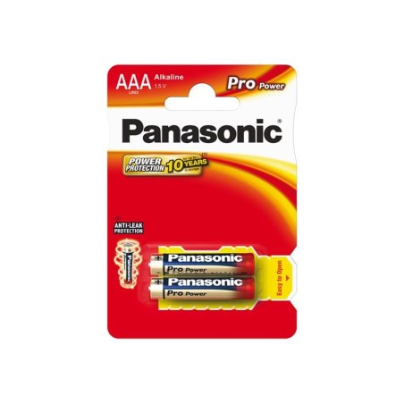 Batéria AAA(R03) alkalická PANASONIC Pro Power 2ks / blister