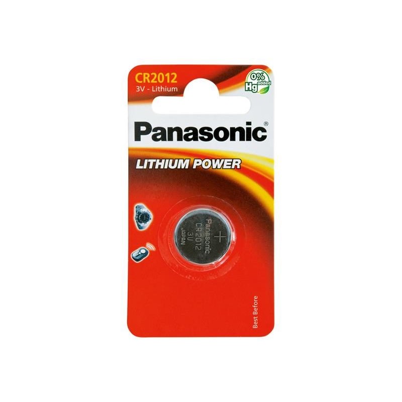 Batéria CR2012 PANASONIC lítiová 1ks / blister