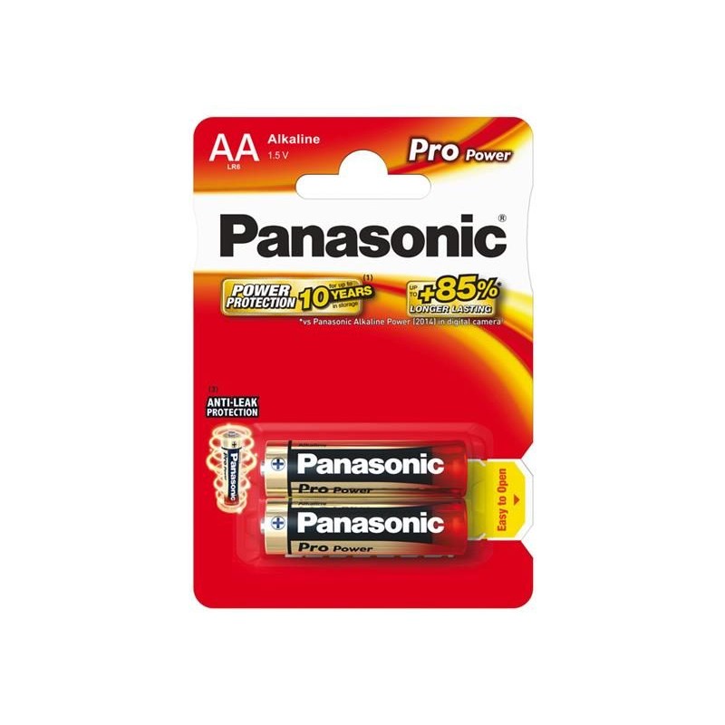 Batéria AA (R6) alkalická PANASONIC Pro Power 2ks / blister