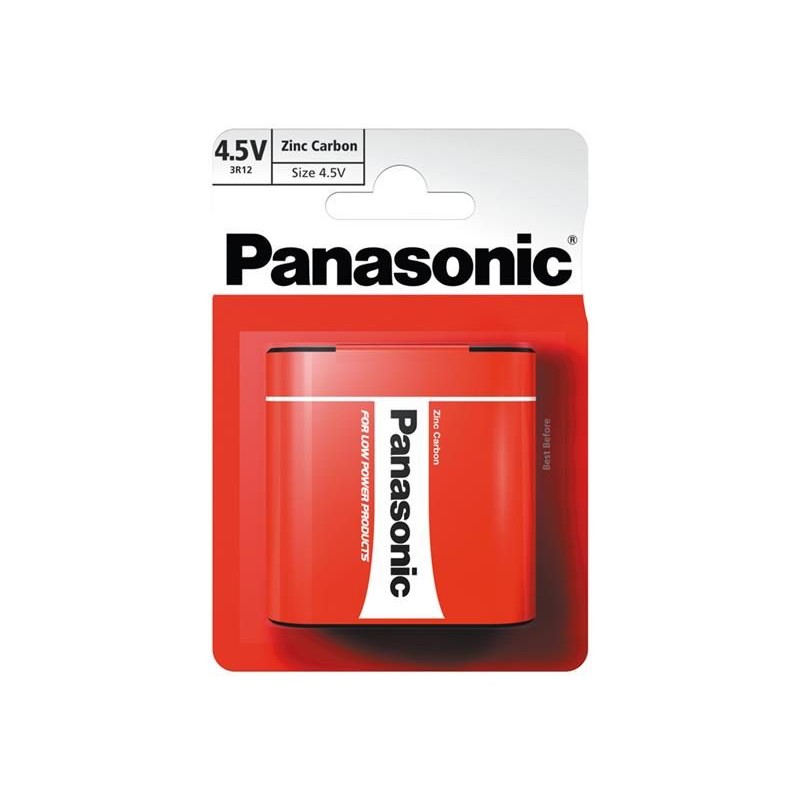 Batéria 3R12 (4,5V) Zn-Cl PANASONIC Red 1ks / blister