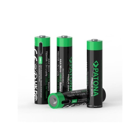 Batéria AAA (R03) nabíjací 1,5V/500mAh PATONA PT1409 4ks
