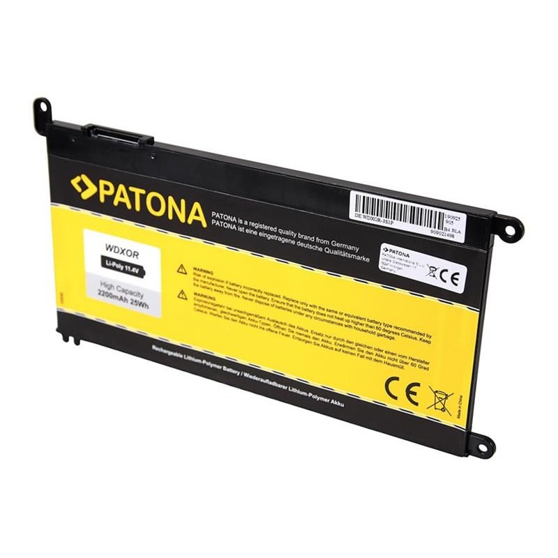 Batéria pre notebooky Dell Inspiron 15 5568/13 5368 3400mAh Li-Pol 11,4V PATONA PT2835
