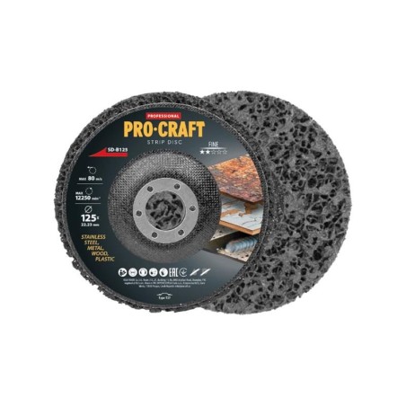 Brúsny kotúč Clean & Strip 125mm PROCRAFT SD-B125