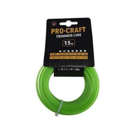 Struna PROCRAFT ZV 2mm 15m hviezdicová
