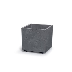 Kvetináč SIERRA SQUARE BETON EFFECT marengo 38,5cm