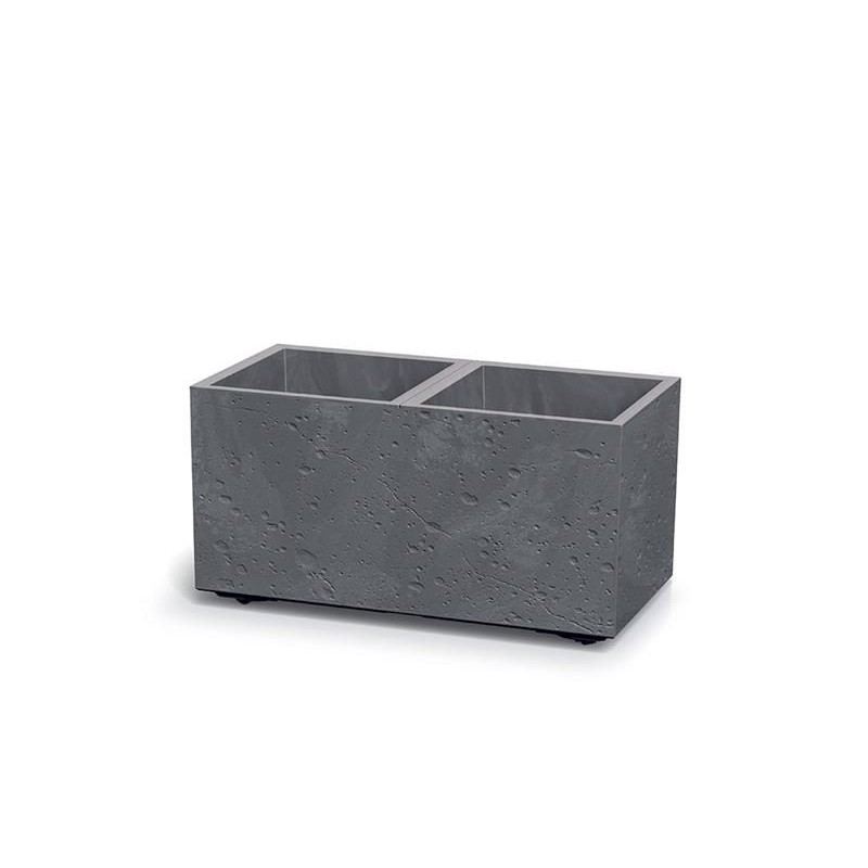 Kvetináč SIERRA CASE BETON EFFECT marengo 57,7cm