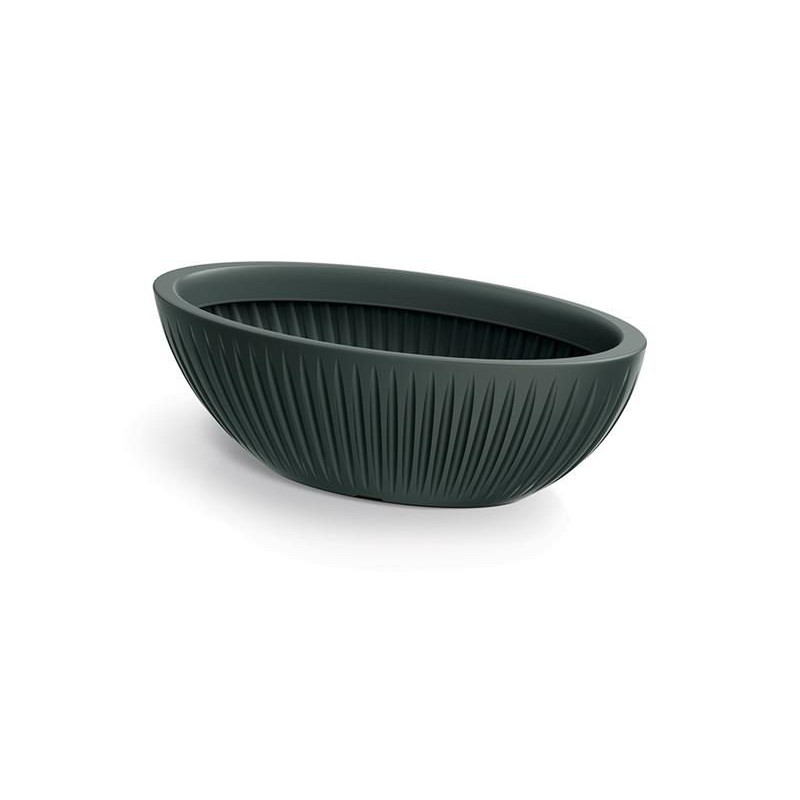 Kvetináč LATIA OVAL antracit 58cm