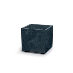 Kvetináč SIERRA SQUARE BETON EFFECT antracit 38,5cm
