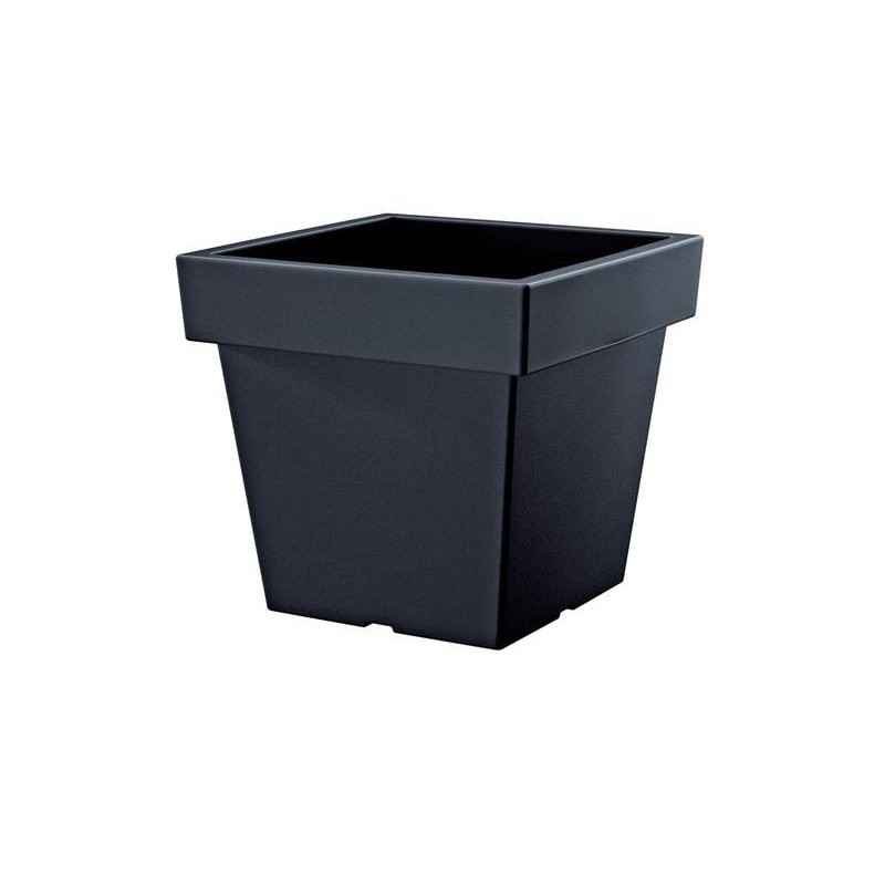 Kvetináč LOFLY LOW antracit 19,3cm