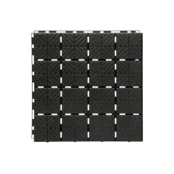 Dlaždice záhradné EASY SQUARE čierna 40x40cm - 1,5m2