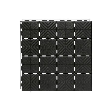 Dlaždice záhradné EASY SQUARE čierna 40x40cm - 1,5m2