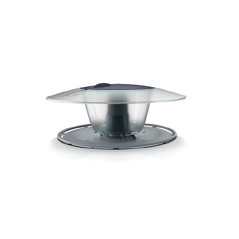 Krmítko pre vtáky BIRDYFEED ROUND antracit 29,4 cm