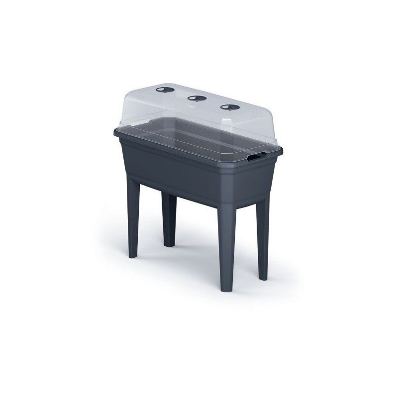 Miniparenisko Respana Planter Ecoline Set antracit 74,9cm