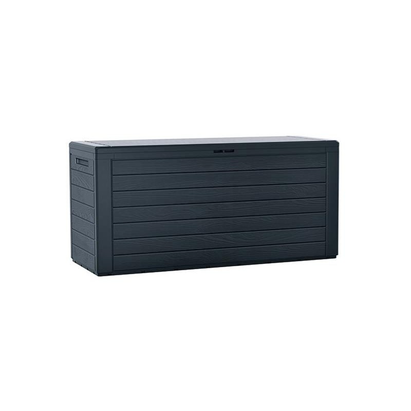 Box záhradný WOODEBOX antracit 116 cm - 280L
