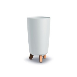 Kvetináč GRACIA TUBUS SLIM biely 19,5 cm
