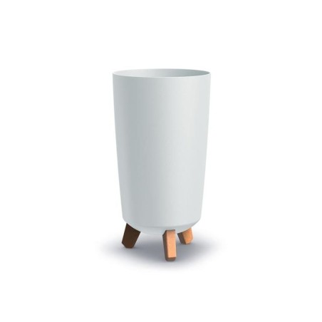 Kvetináč GRACIA TUBUS SLIM biely 19,5 cm