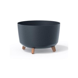 Kvetináč GRACIA STANDARD ECO WOOD antracit 23,5cm