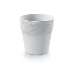 Kvetináč FURU biely 12cm