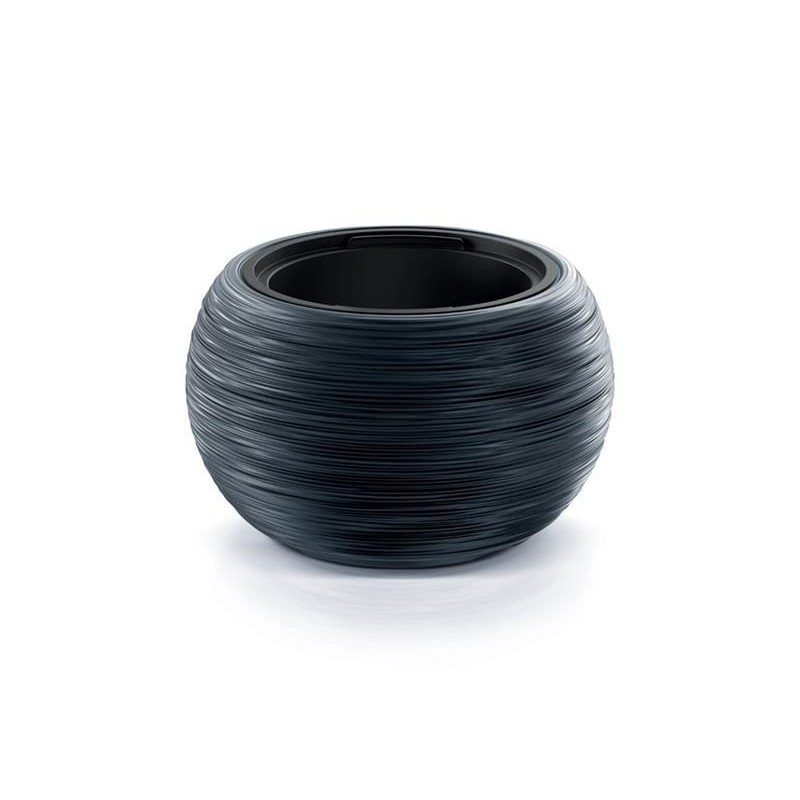 Kvetináč FURU BOWL antracit 37,8 cm
