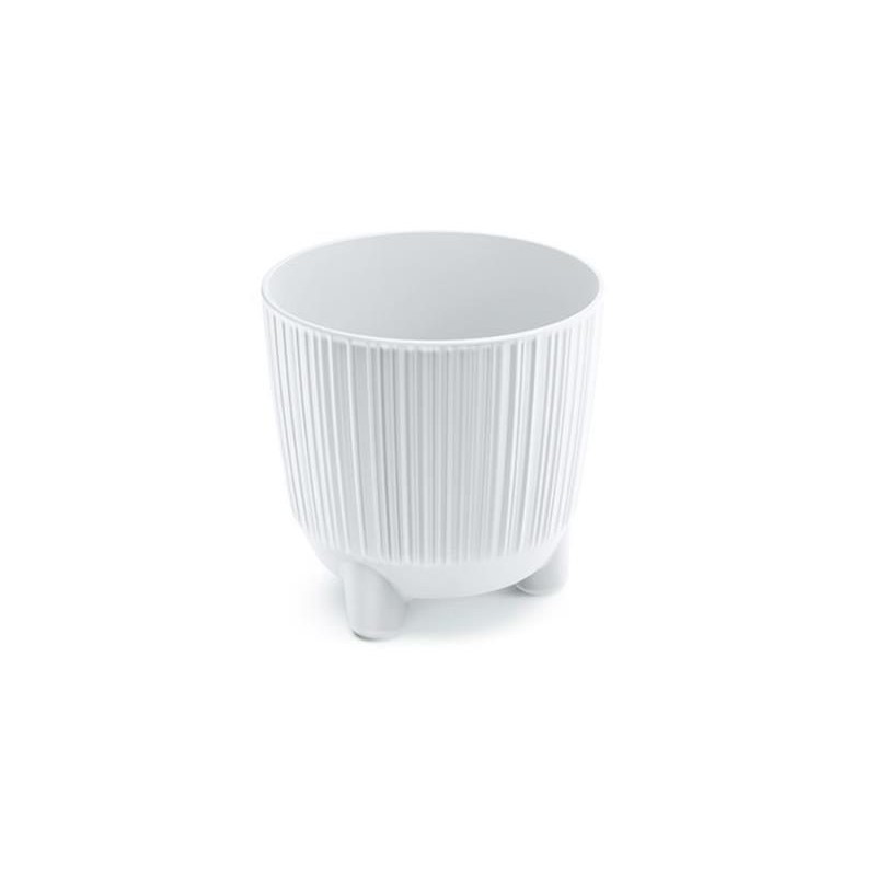 Kvetináč RYFO N biely10,7cm