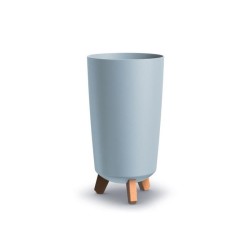 Kvetináč GRACIA TUBUS SLIM svetlo šedý 19,5 cm