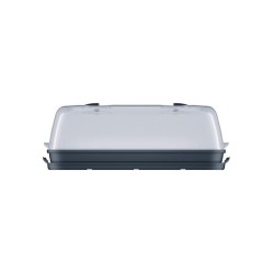 Miniparenisko Respana Table Greenhouse antracit 51,5cm polykarbónové veko