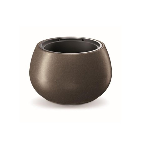 Kvetináč HEOS ECO WOOD kávový 37cm