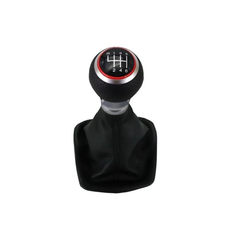 Radiaca páka s manžetou Škoda Octavia II 2004 - 2013 S-Line Red 6-stupňová prevodovka Red