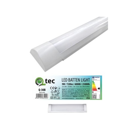 Svietidlo pod linku QTEC Q-30B 9W LED BATTEN LIGHT