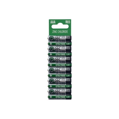 Batéria AAA R03/UM4 Extra power Zn-Cl QTEC P1471 12ks / blister