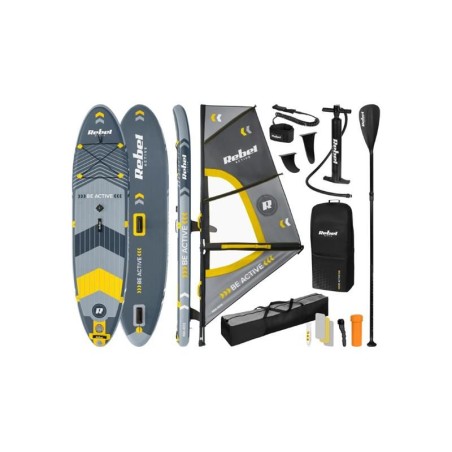 Paddleboard windsurf set REBEL RBA-4513 Grey