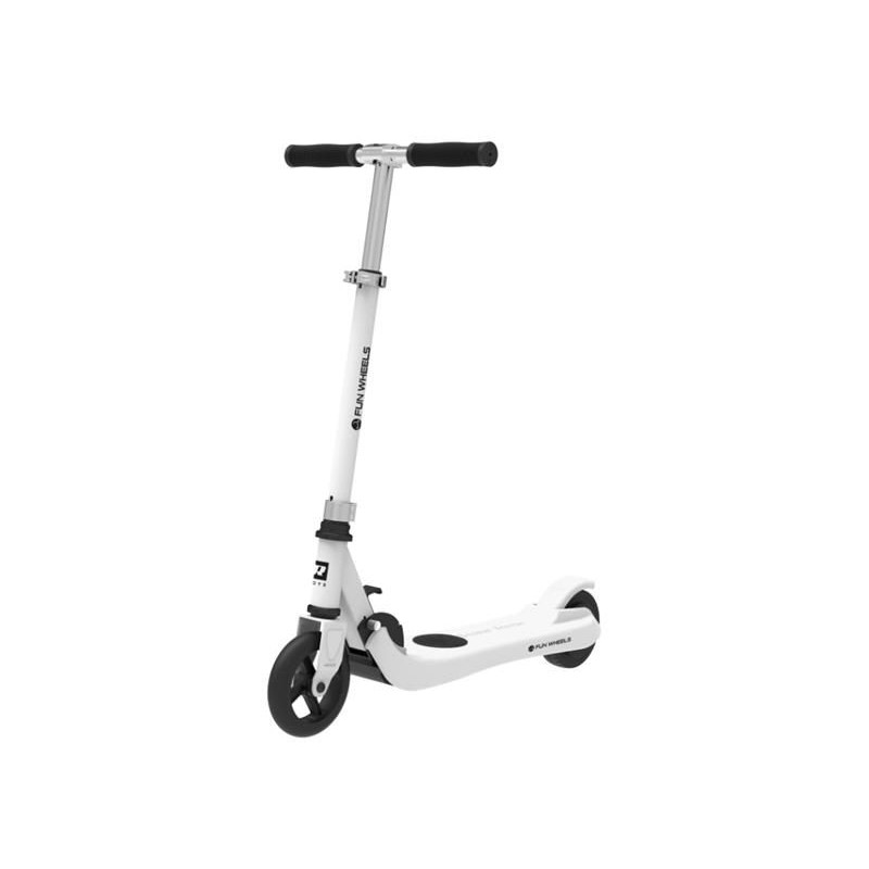 Kolobežka elektrická REBEL Fun Wheels White detská