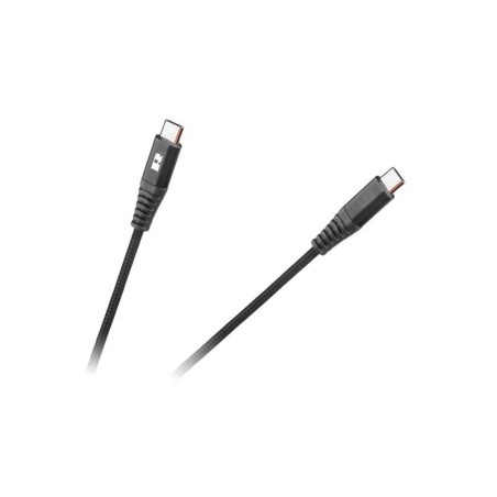 Kábel REBEL RB-6003-100-B USB-C/USB-C 1m Black
