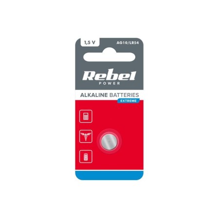 Batéria AG10/LR54 REBEL EXTREME 1ks / blister