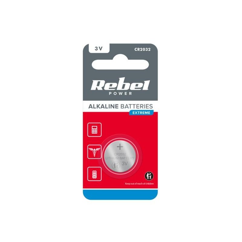 Batéria CR2032 REBEL EXTREME 1ks / blister