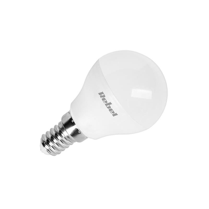 Žiarovka LED E14 8W G45 biela prírodná REBEL ZAR0520-1