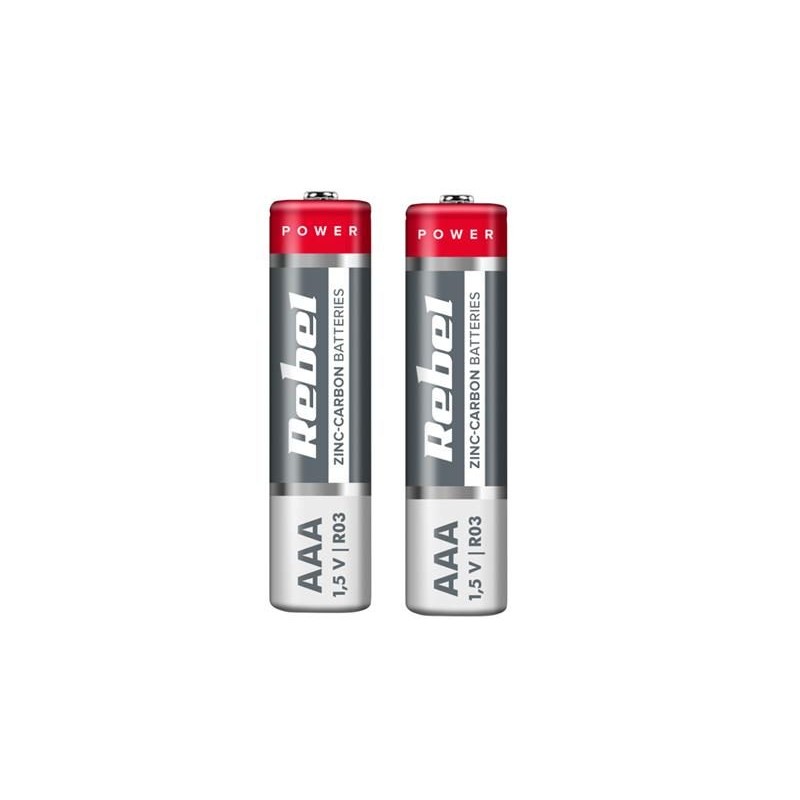 Batéria AAA (R03) Zn-Cl REBEL 2ks / shrink BAT0080