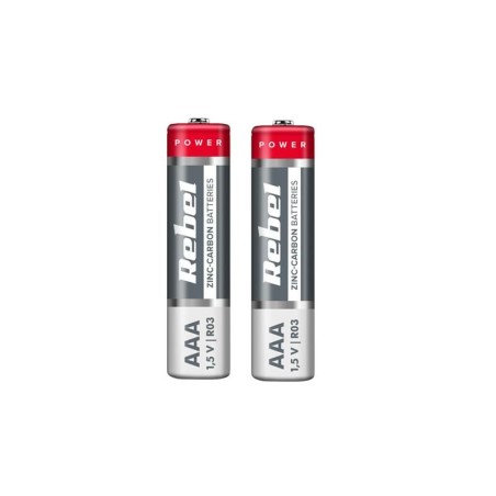 Batéria AAA (R03) Zn-Cl REBEL 2ks / shrink BAT0080