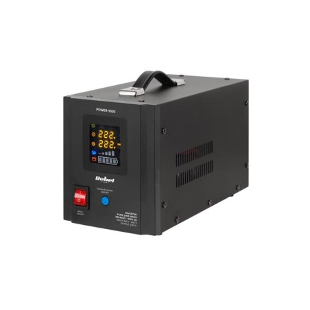 Zdroj záložný REBEL POWER-1000 12V 230V 1000VA 700W Black