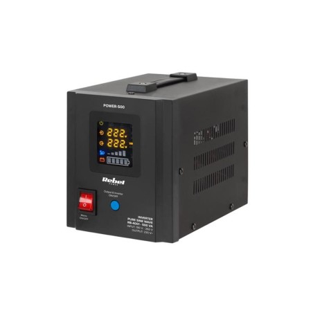 Zdroj záložný REBEL POWER-500 12V 230V 500VA 300W Black