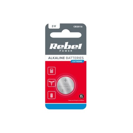 Batéria CR2016 REBEL Extreme 1ks / blister BAT0194