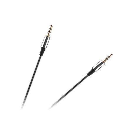 Kábel REBEL RB-6008-100-B JACK 3.5 konektor/JACK 3.5 konektor 1m