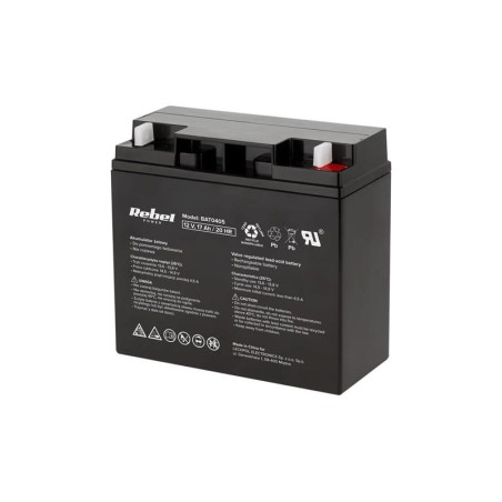 Baterie olověná 12V 17Ah REBEL BAT0405