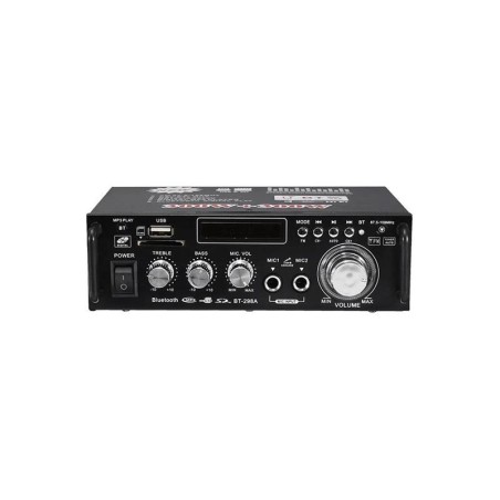 Zosilňovač, rádio, bluetooth, prehrávač MP3, karaoke BT-298A