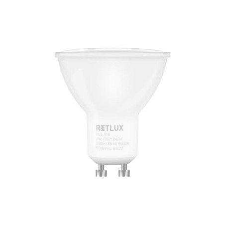 Žiarovka LED GU10 9W biela studená RETLUX RLL 419
